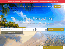 Tablet Screenshot of graylinecancun.com